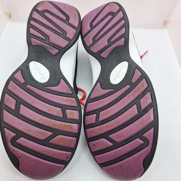 Dansko Womens US 11.5-12 EU 42 Black Lace Up Slip‎ Resistant Sneakers 4201500239 - Picture 11 of 14